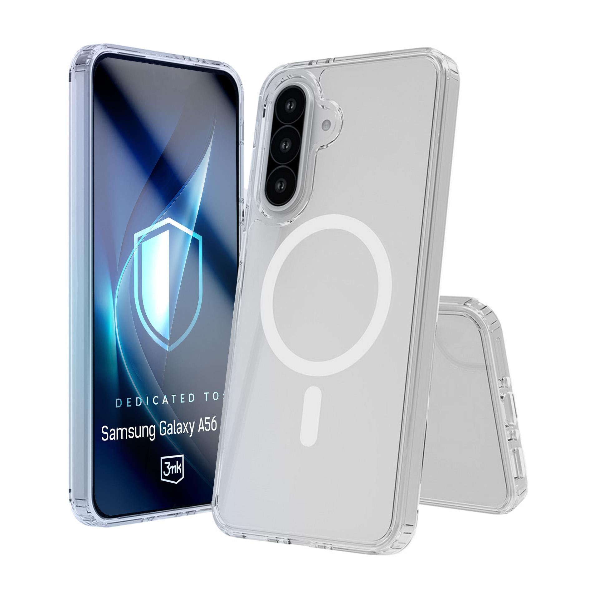3mk Armor MagCase til Samsung Galaxy A56 – gjennomsiktig