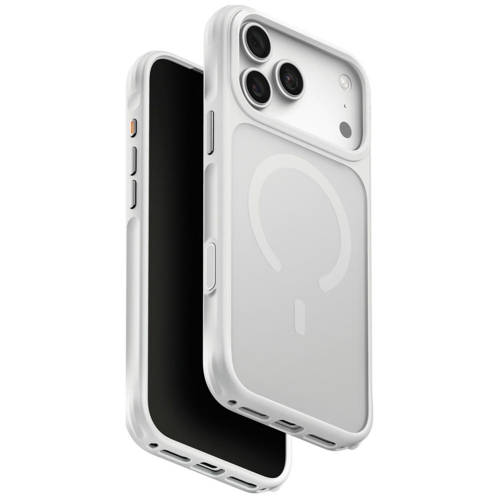 Uniq Veren Magclick-ladeetui for iPhone 18 Pro Max / 17 Pro Max – hvit