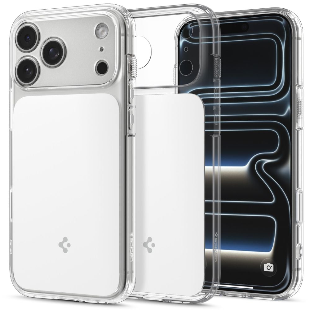 Spigen Ultra Hybrid MagSafe-etui til iPhone 18 Pro / 17 Pro – hvit