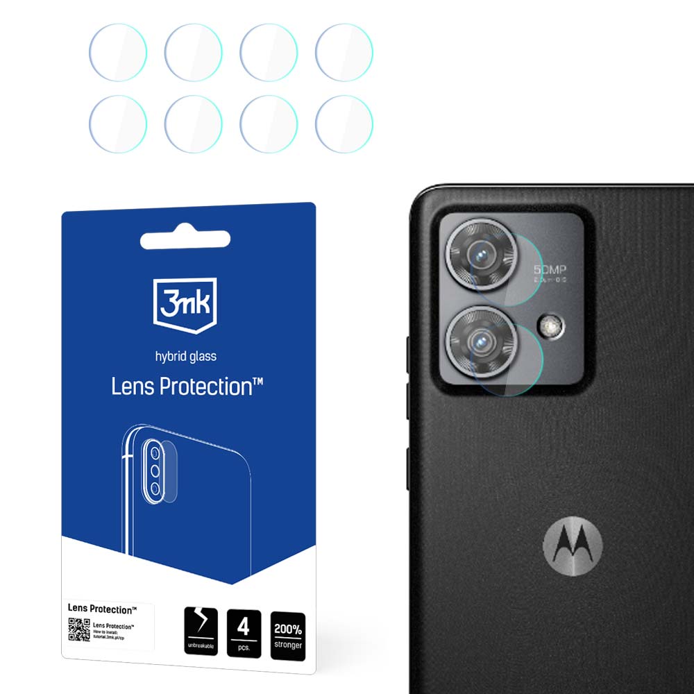 Product Image for 3mk Lens Protection™ hybridkamera-glass til Motorola Edge 40 Neo