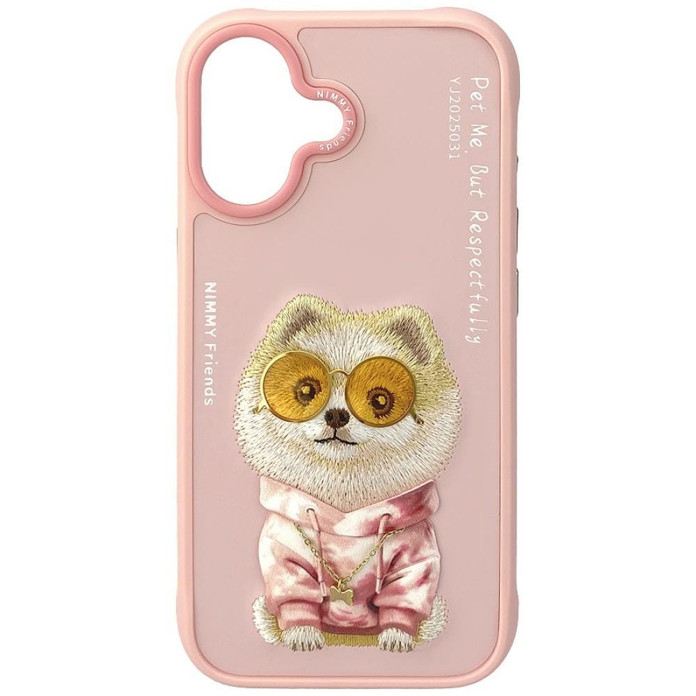 Nimmy Glasses Cool iPhone 17-etui – rosa
