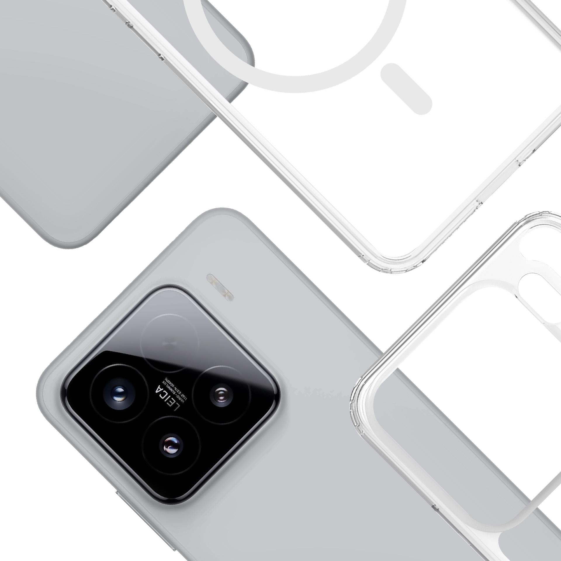 3mk Armor MagCase til Xiaomi 15 Pro – gjennomsiktig