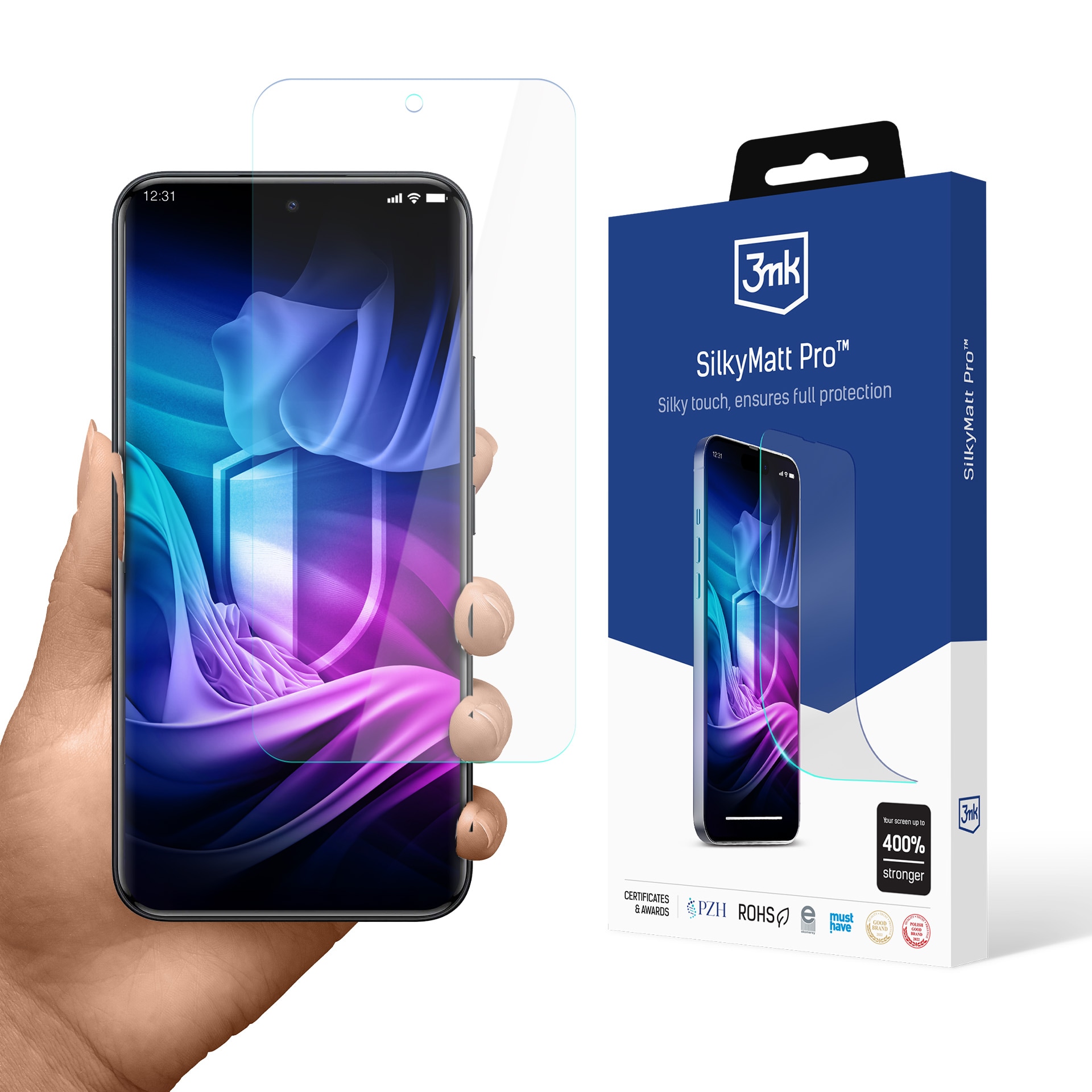 3mk Silky Matt Pro matt beskyttelsesfilm til Xiaomi Redmi Note 15 Pro+ 5G