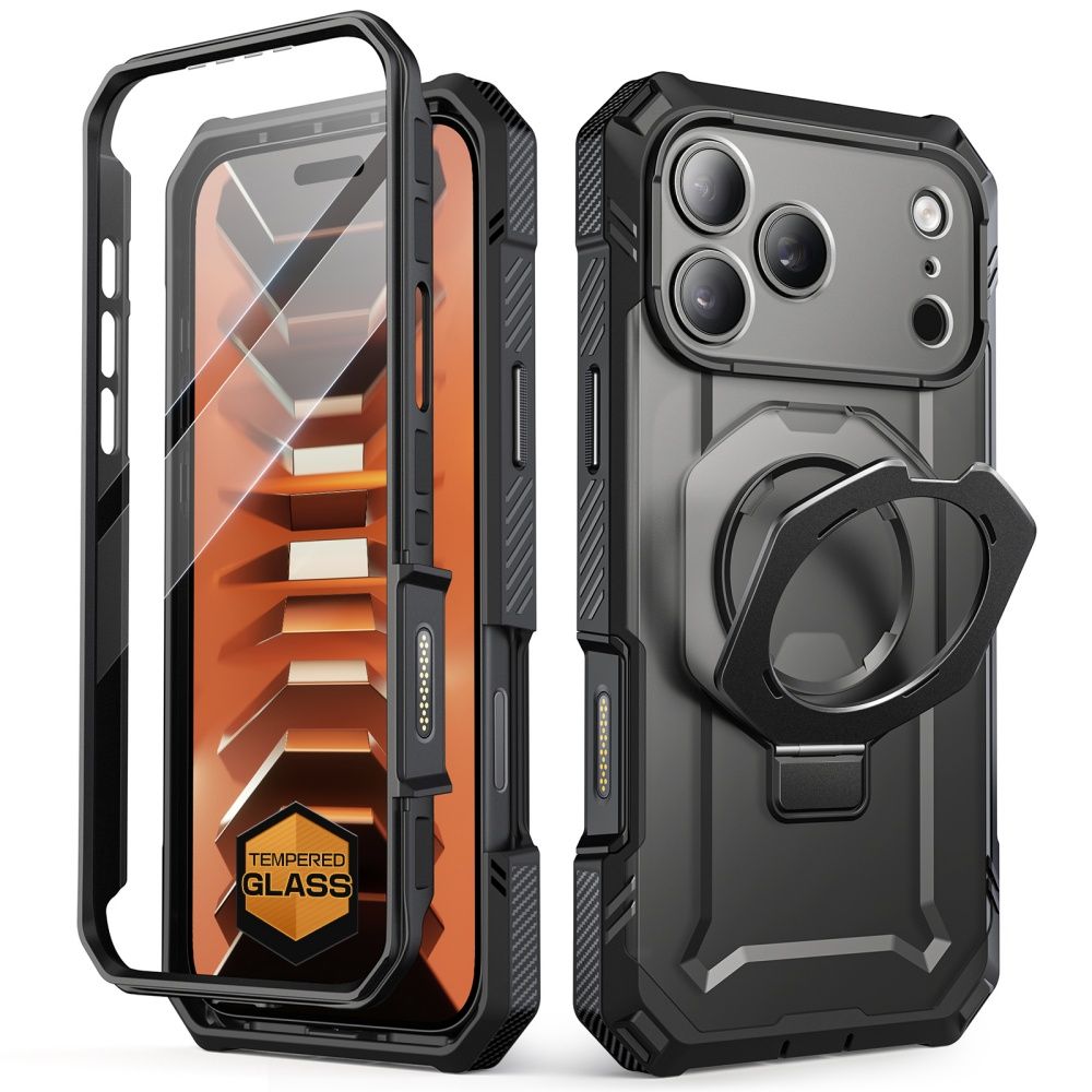 Supcase Grip Pro Mag MagSafe-etui til iPhone 18 Pro Max / 17 Pro Max – svart