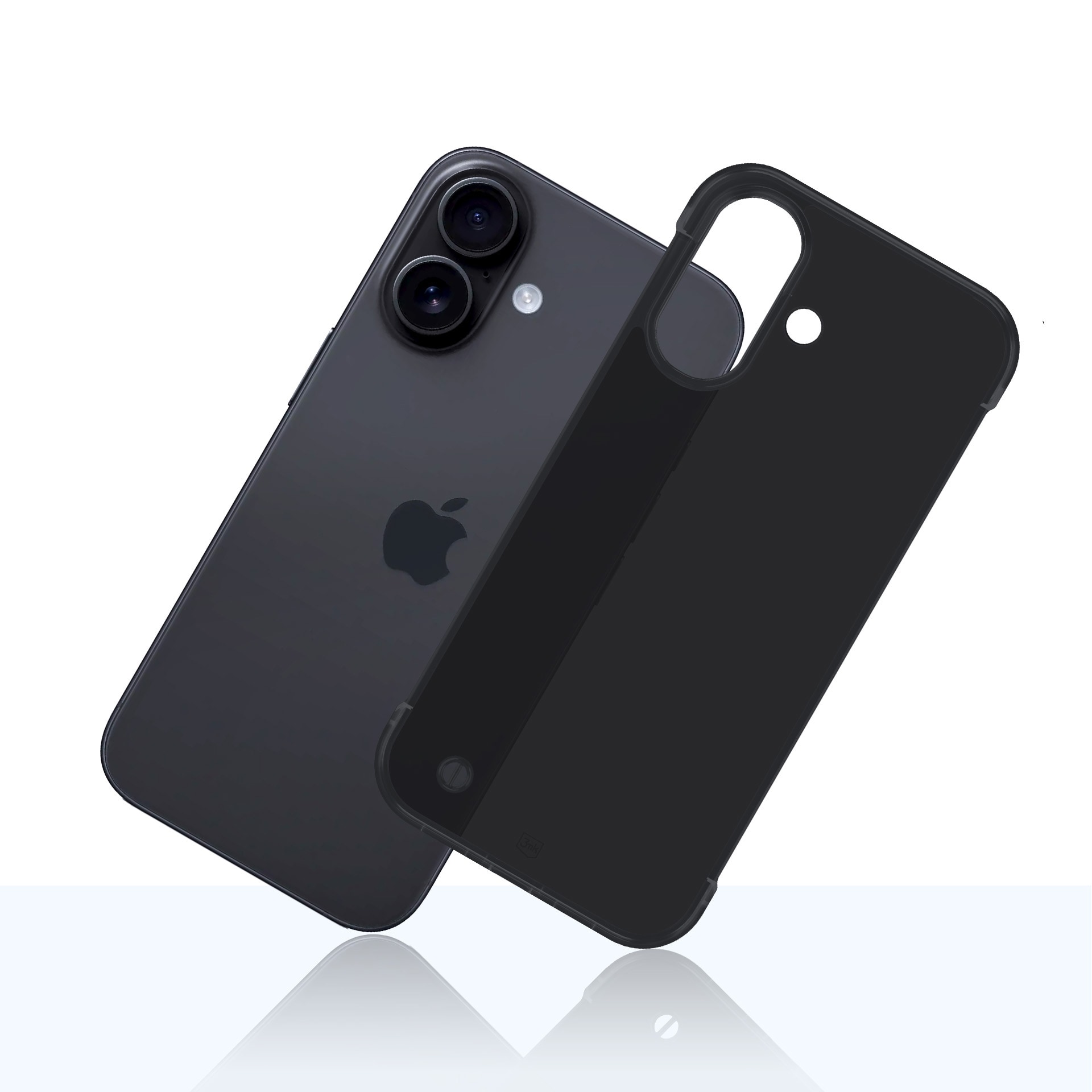 3mk Just20g matt deksel til Apple iPhone 16 – matt svart