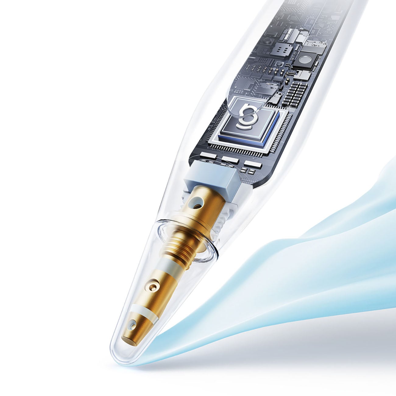 Baseus Smooth Writing PS3 Air Bluetooth-aktiv stylus til iPad – hvit