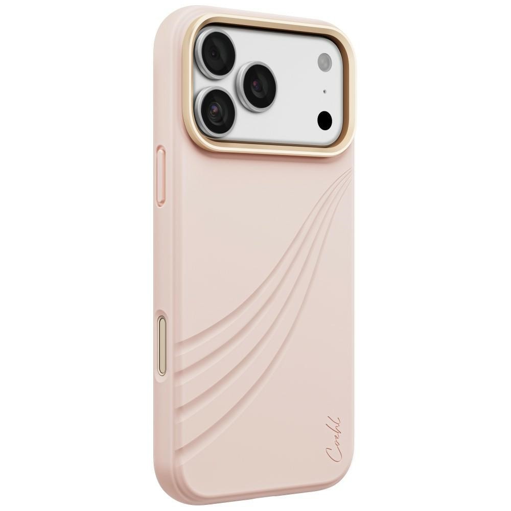 Uniq Coehl Serina magnetisk ladetaske til iPhone 18 Pro Max / 17 Pro Max – rosa