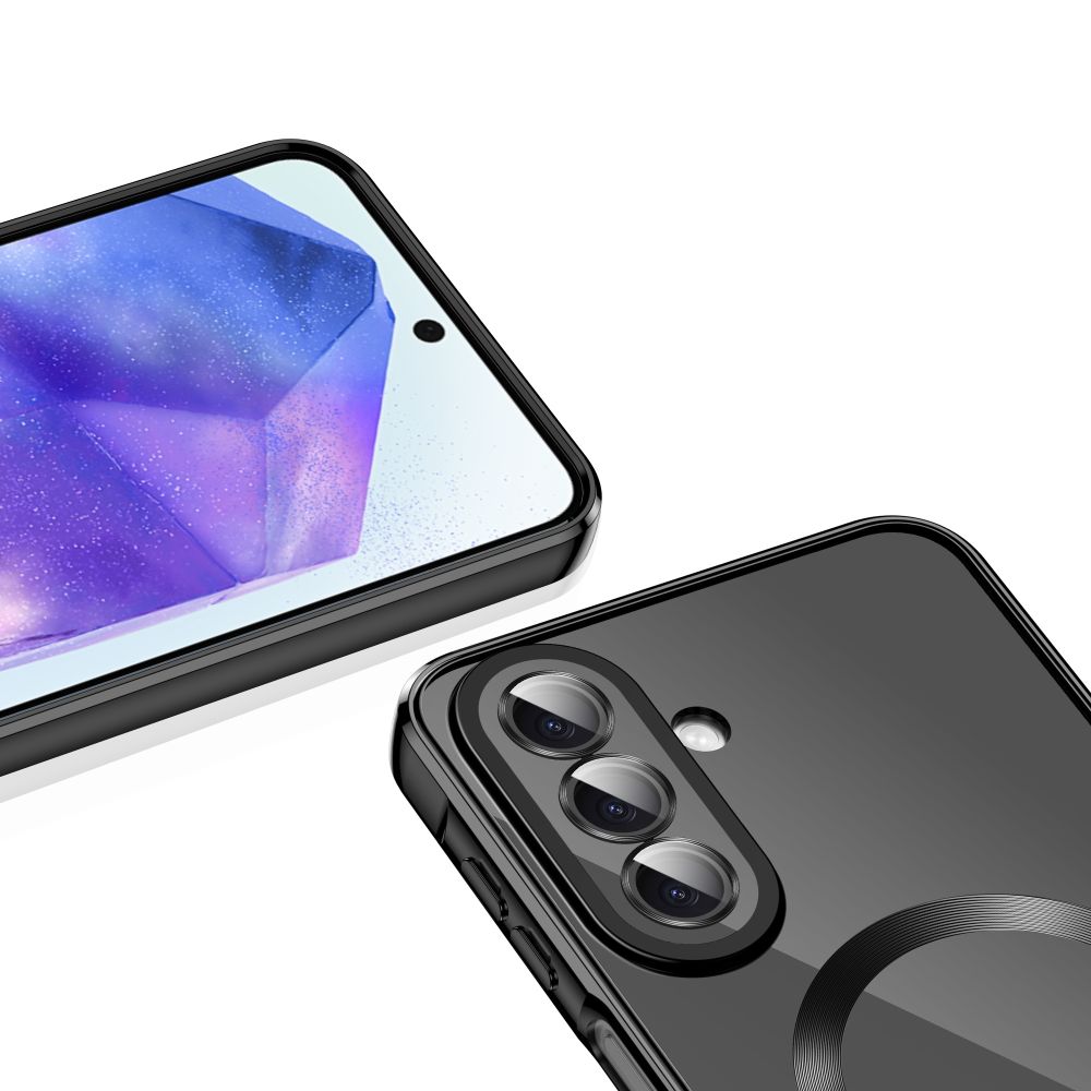 Tech-Protect MagFlex MagSafe-etui til Samsung Galaxy A27 5G – Klar svart
