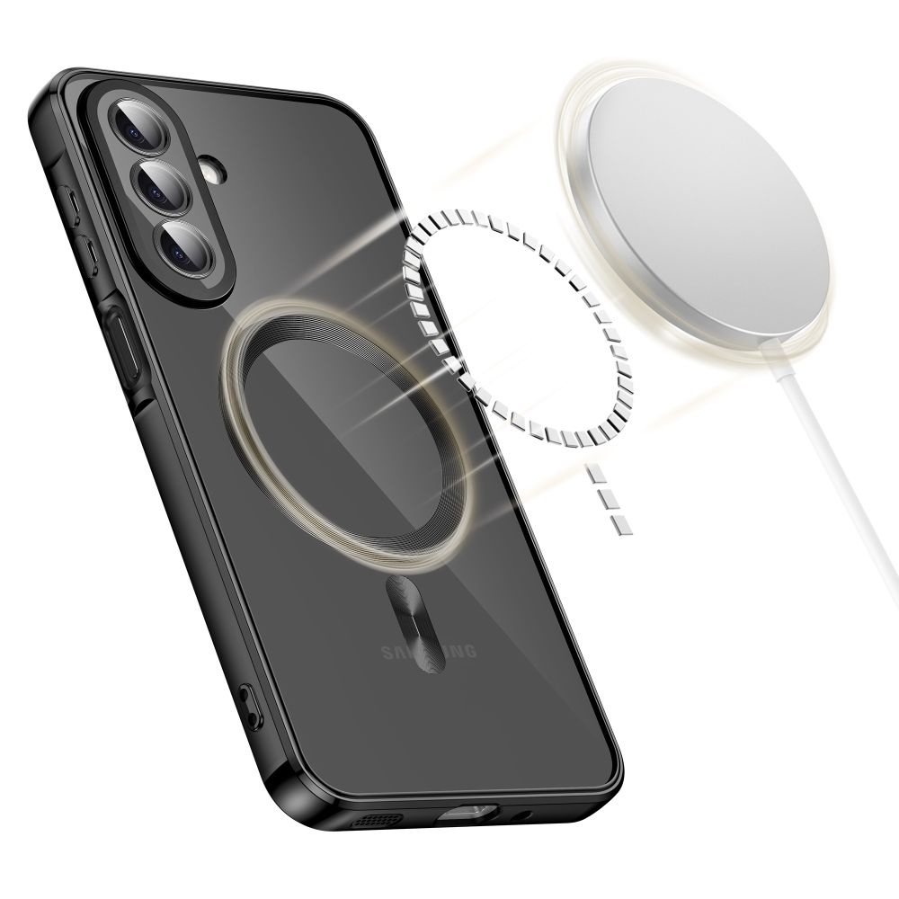 Tech-Protect MagFlex MagSafe-etui til Samsung Galaxy A27 5G – Klar svart
