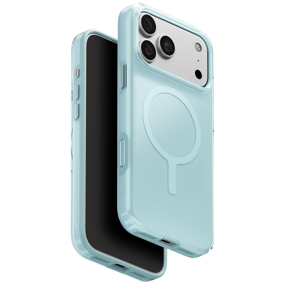 Uniq Clario Magclick miljøvennlig ladetui for iPhone 18 Pro Max / 17 Pro Max – mint