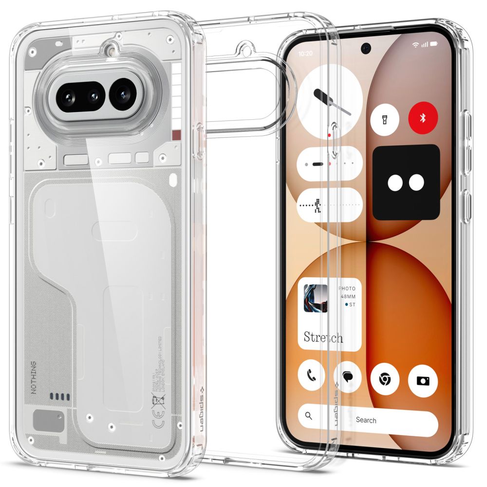Spigen Ultra Hybrid-etui til Nothing Phone 4A – gjennomsiktig