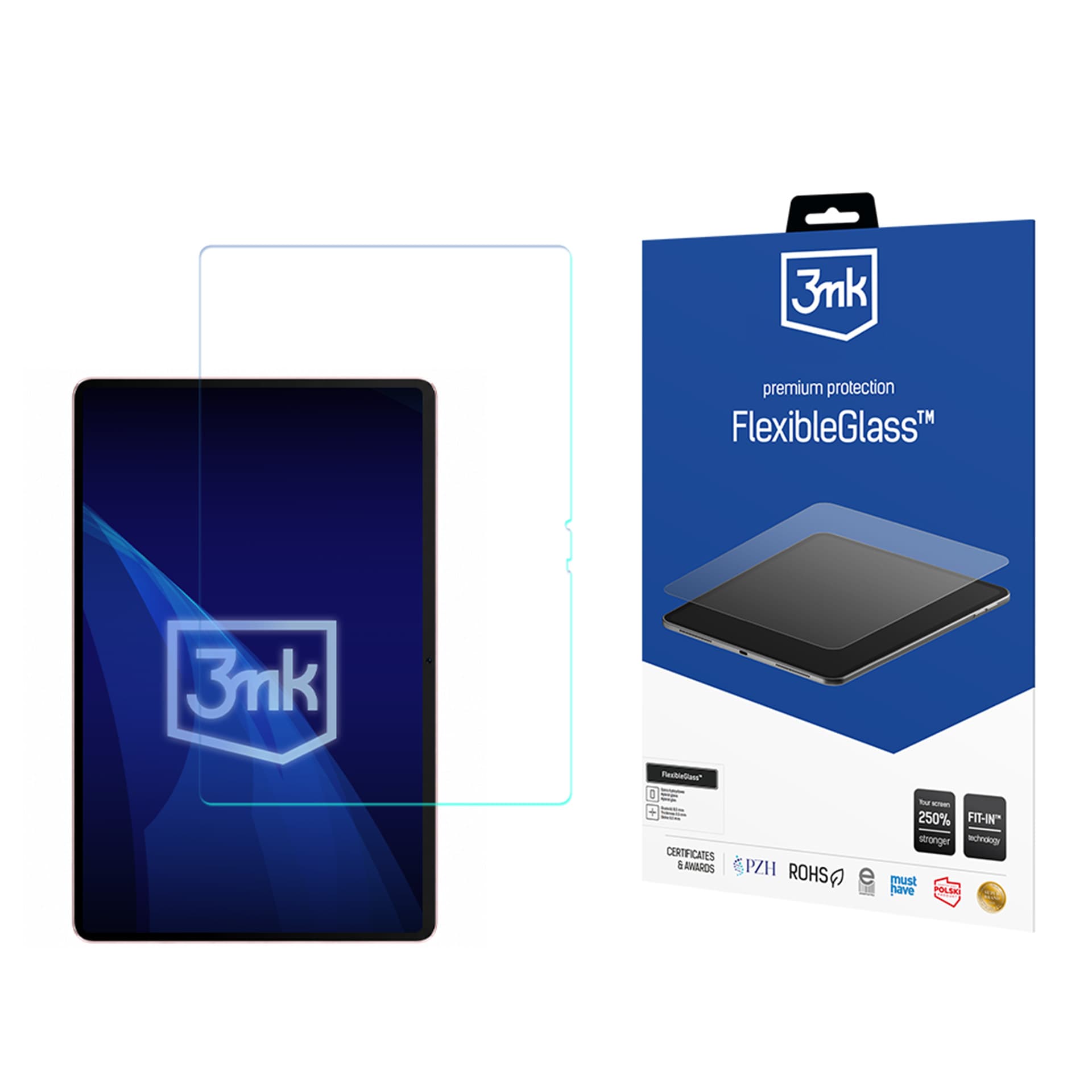 Hybridglass på opptil 11" 3mk FlexibleGlass til Huawei MatePad Air 12 (2026)
