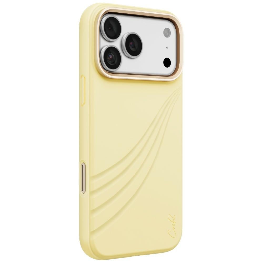 Uniq Coehl Serina magnetisk ladetaske til iPhone 18 Pro Max / 17 Pro Max – gul