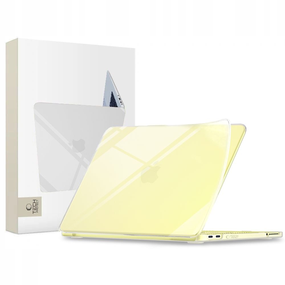 Tech-Protect Softshell-etui til MacBook Neo 13" 2026 – gjennomsiktig