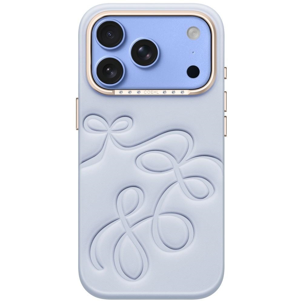Uniq Coehl Cloude magnetisk ladetaske til iPhone 18 Pro / 17 Pro – blå