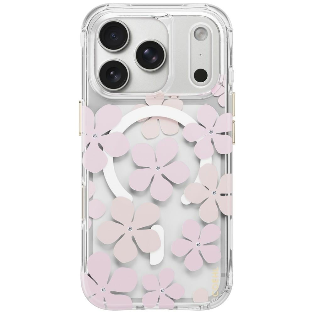 Uniq Coehl Mila magnetisk ladetaske til iPhone 18 Pro / 17 Pro – rosa