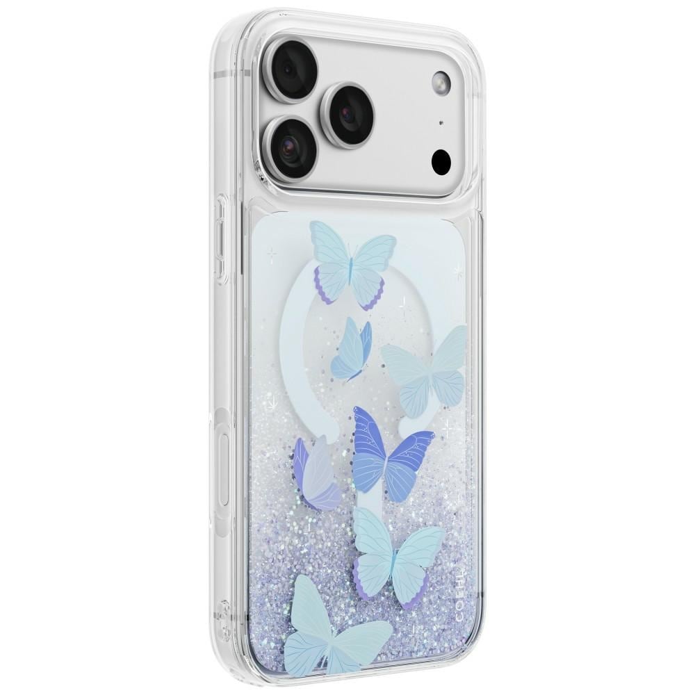 Uniq Coehl Aria magnetisk ladetaske til iPhone 18 Pro Max / 17 Pro Max – blå