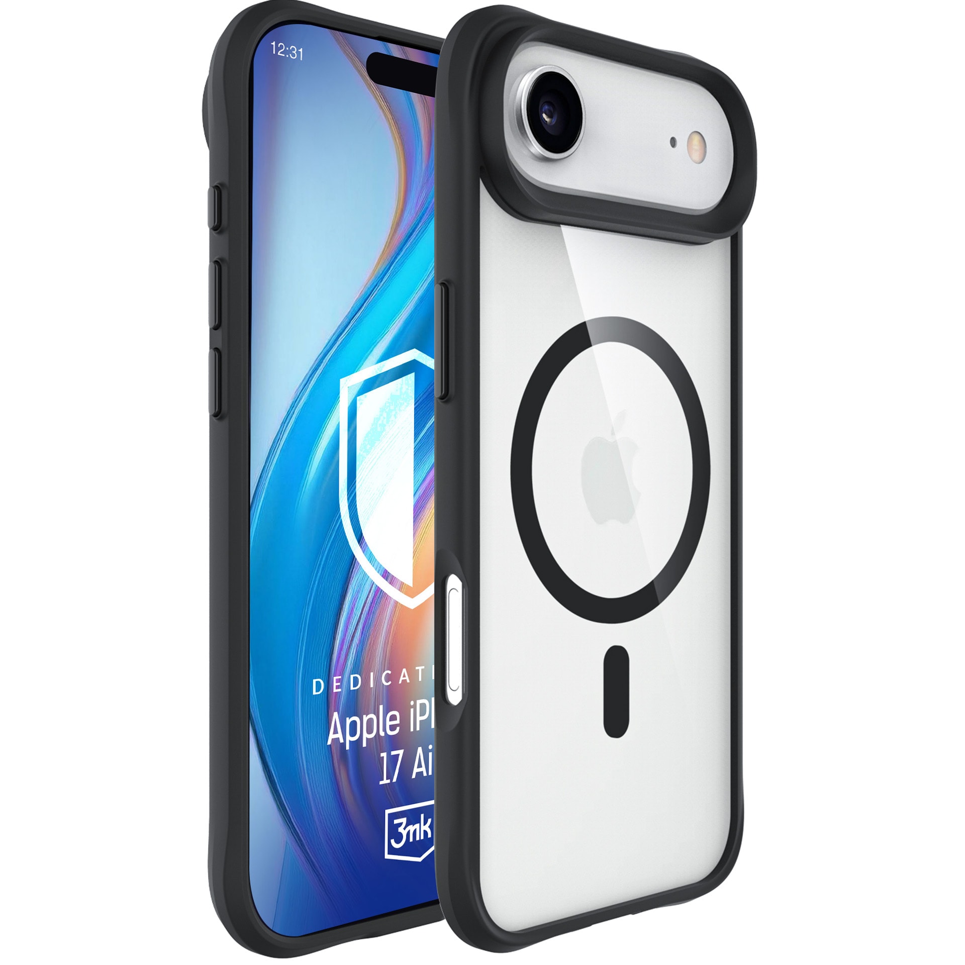 3mk Satin Armor MagCase til iPhone 17 Air – hvit