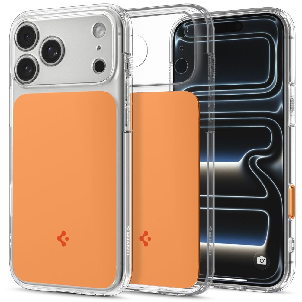 Spigen Ultra Hybrid MagSafe-etui til iPhone 18 Pro / 17 Pro – oransje