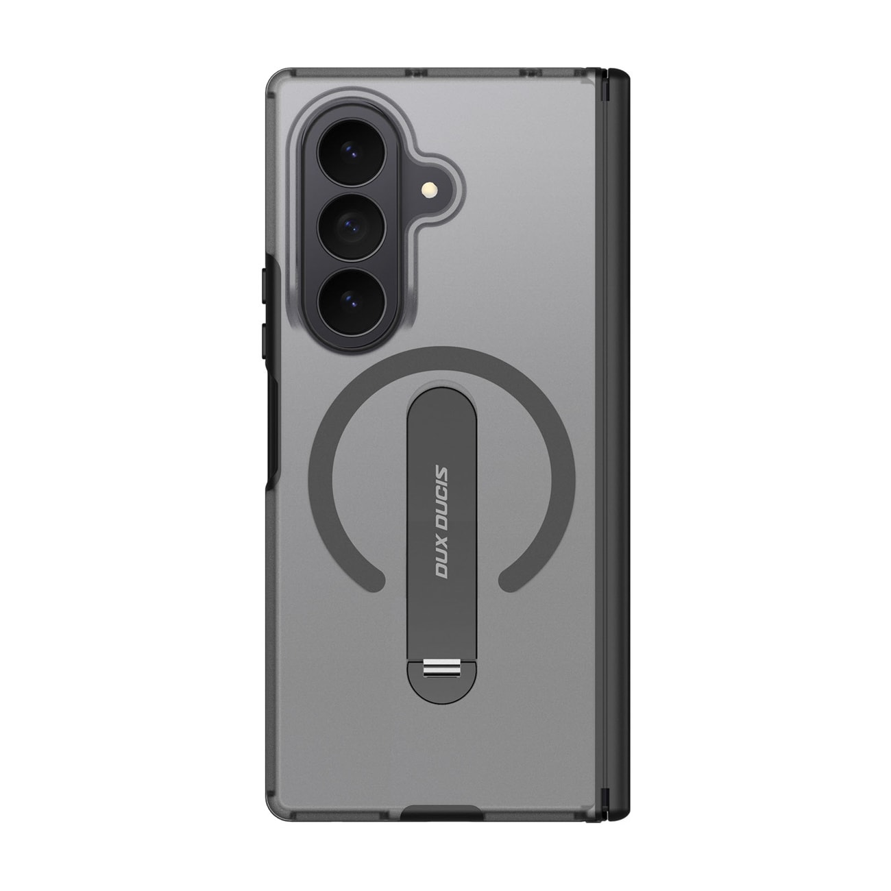Dux Ducis Kind-etui til Samsung Galaxy Z Fold 8 Ultra/Z Fold 7 m/stativ, MagSafe-kompatibel – svart