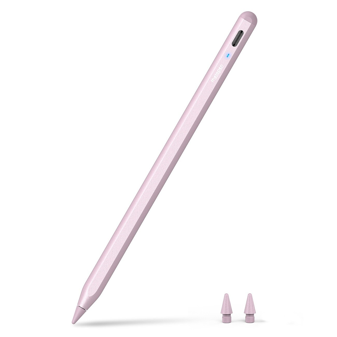 Metapen A8 V4 aktiv stylus til iPad med USB-C – rosa