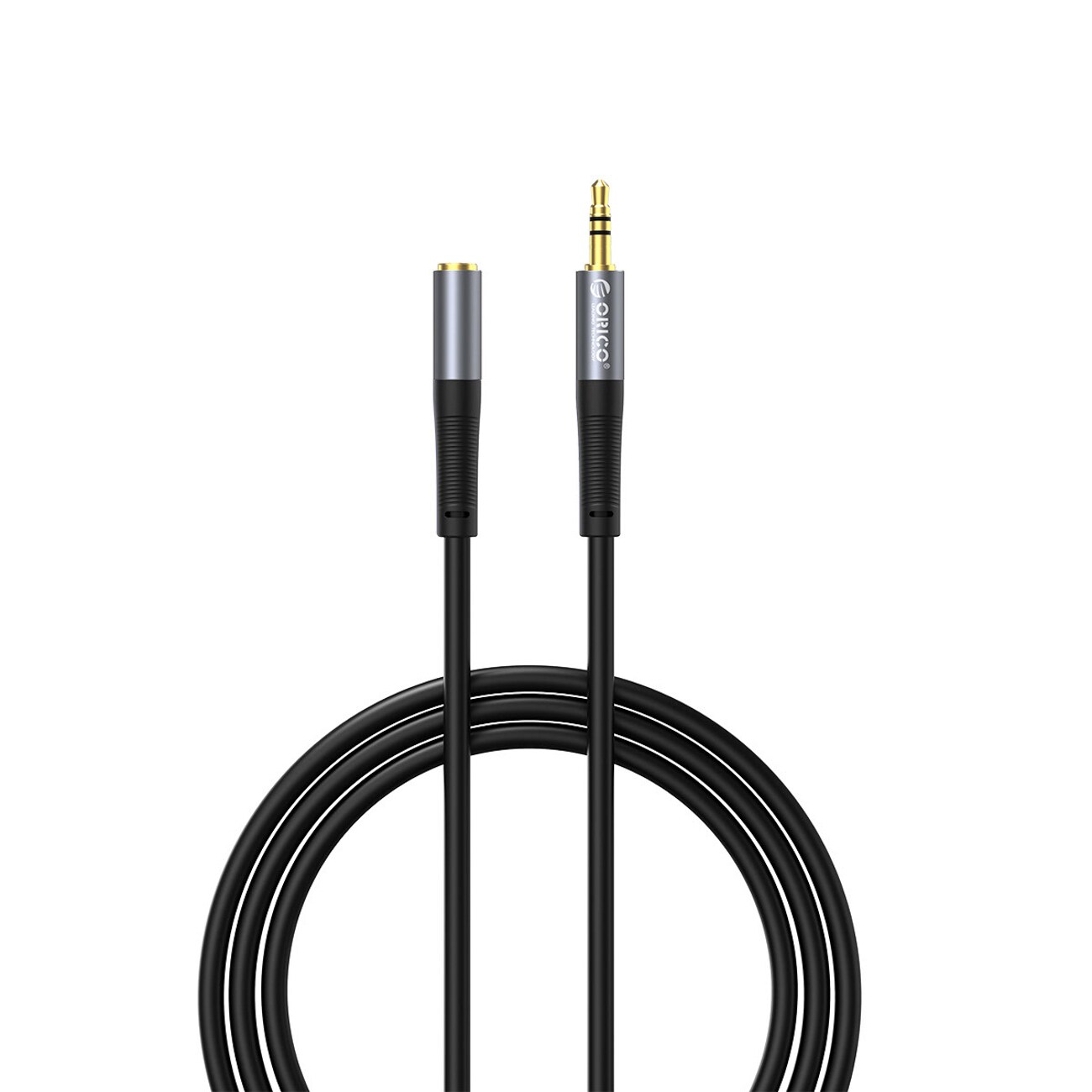 Orico AXF 3,5 mm mini-jack lydkabel (hann til hunn), 2 m – svart