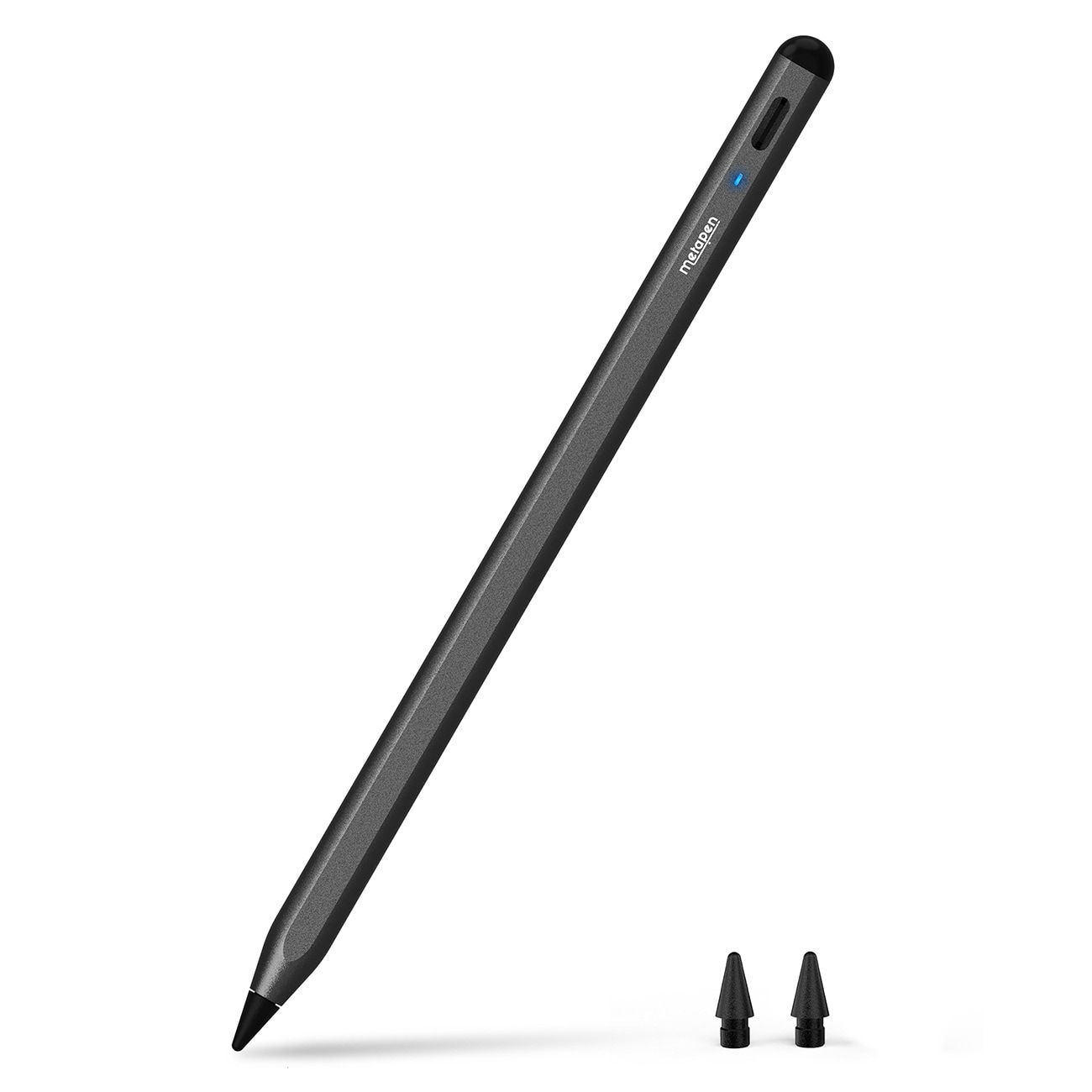 Metapen A8 V4 aktiv stylus til iPad med USB-C – svart