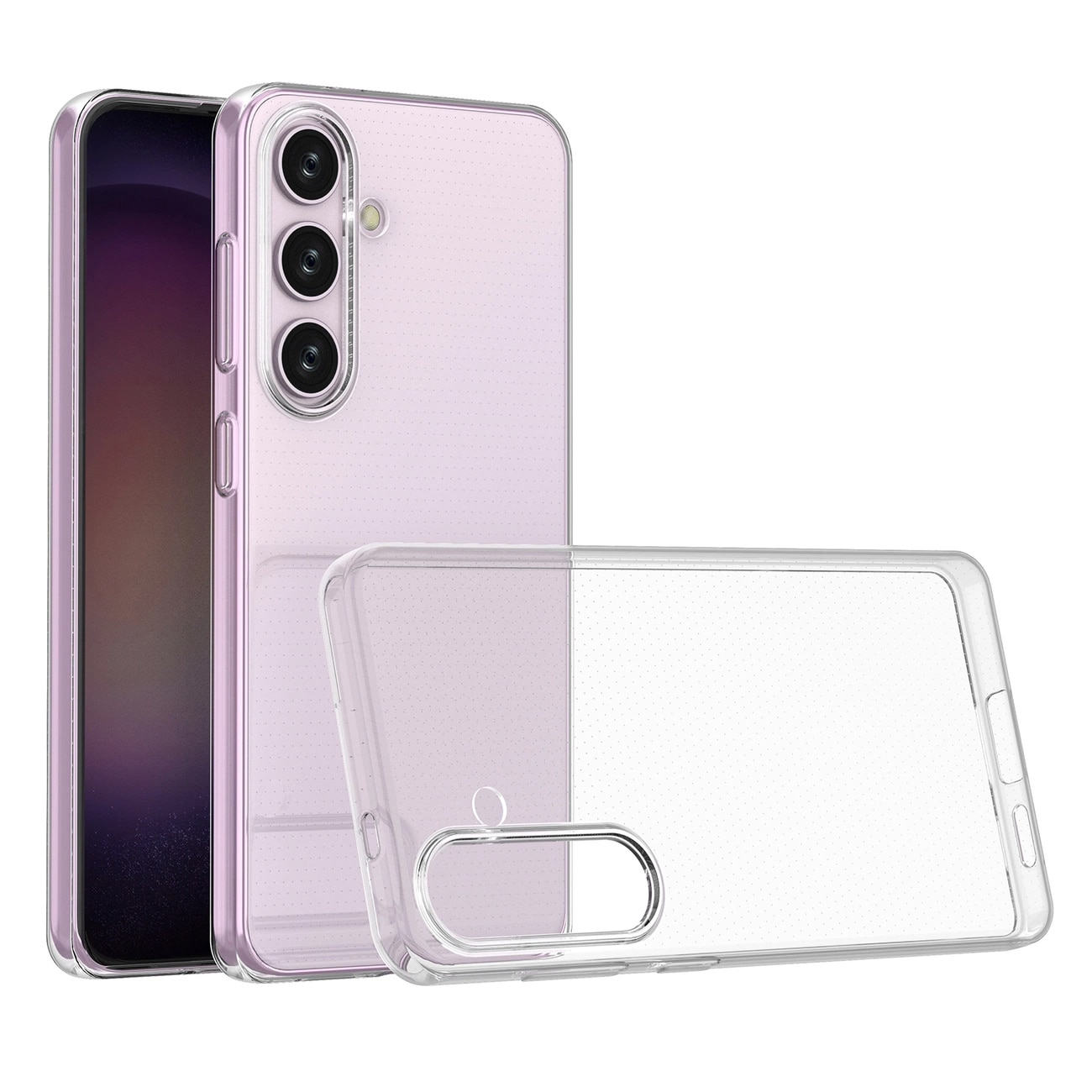 Ultraklar deksel til Samsung Galaxy M15 – gjennomsiktig