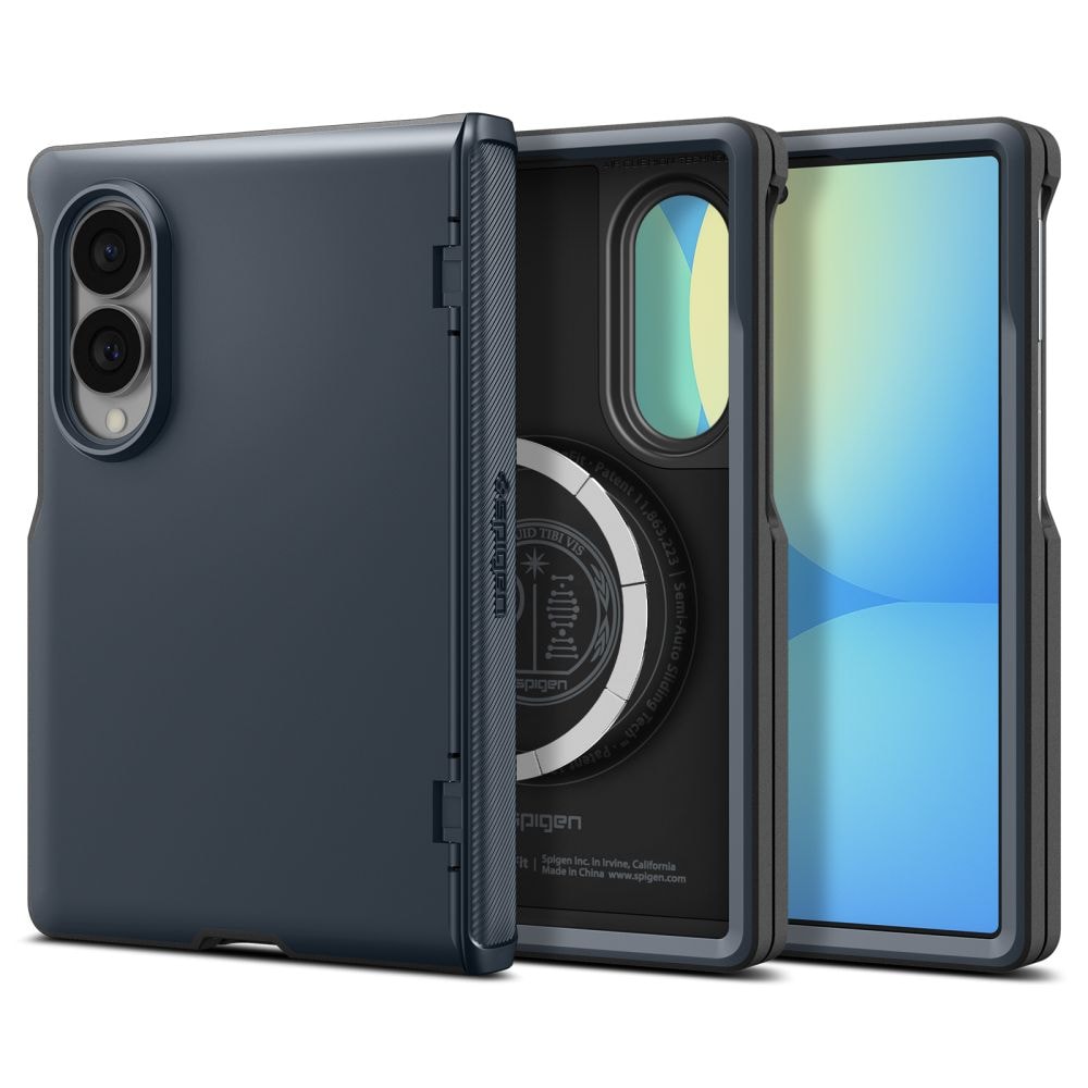 Spigen Slim Armor Pro Magsafe-etui til Samsung Galaxy Z Fold 8 – mørkegrå