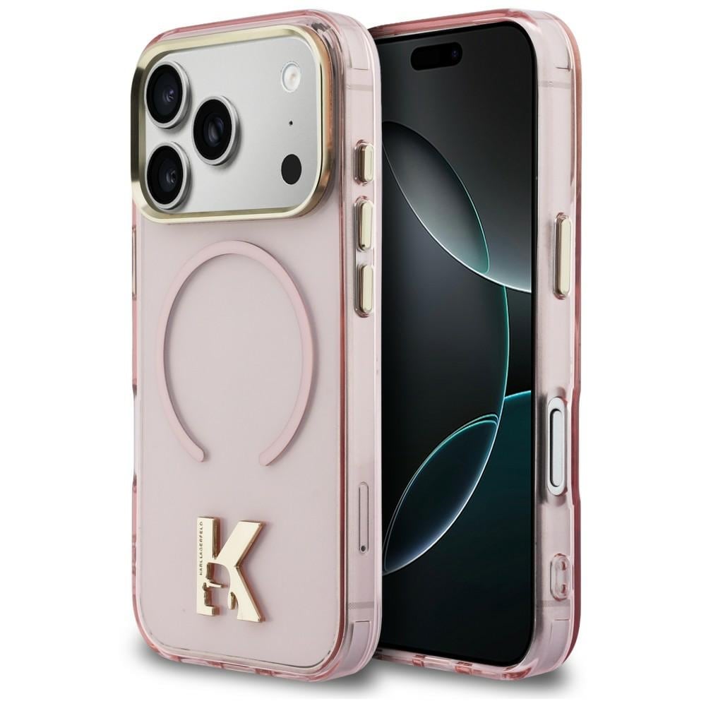 Karl Lagerfeld IML K Head Case til iPhone 18 Pro Max / 17 Pro Max – Rosa