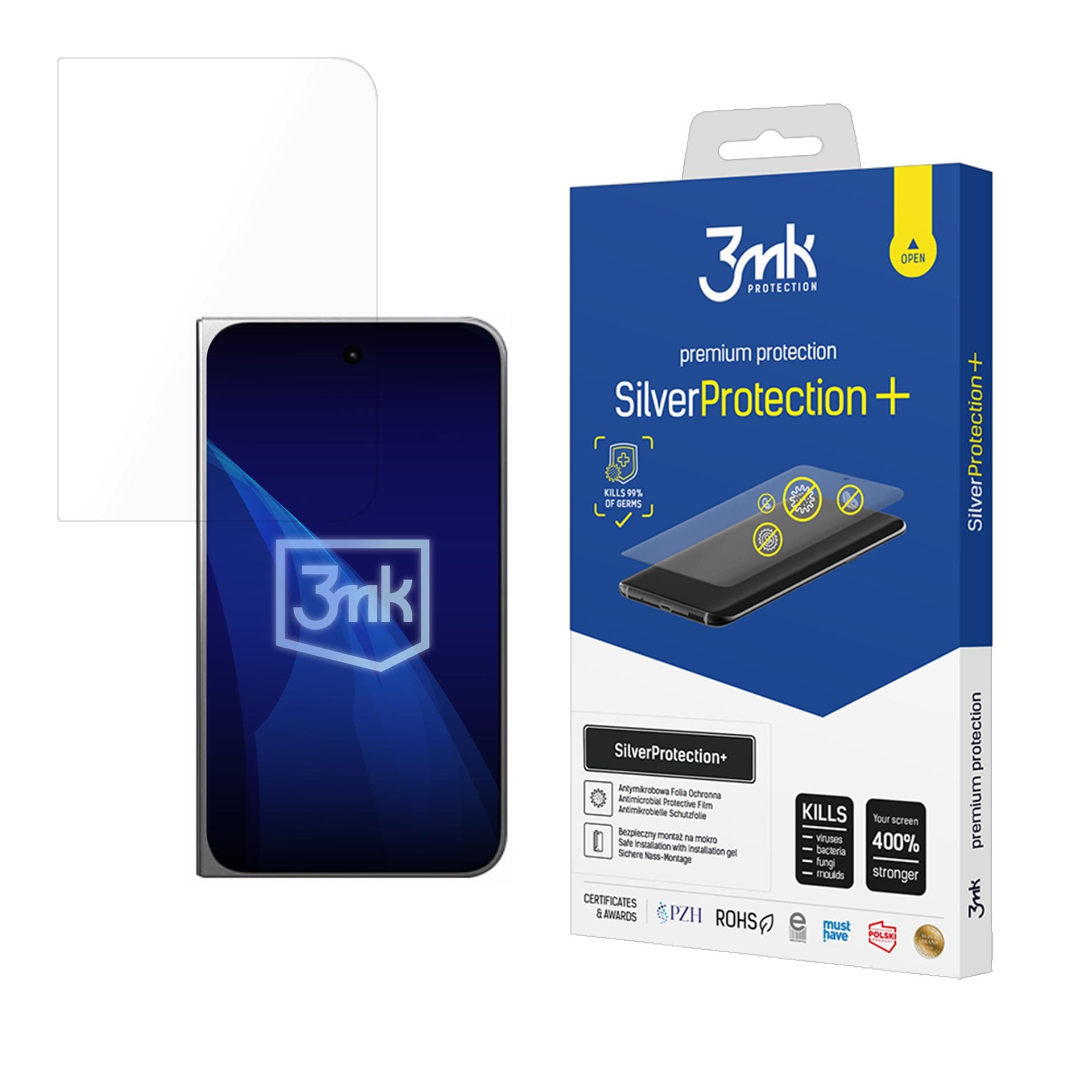 3mk SilverProtection+ beskyttelsesfilm for iPhone Duo