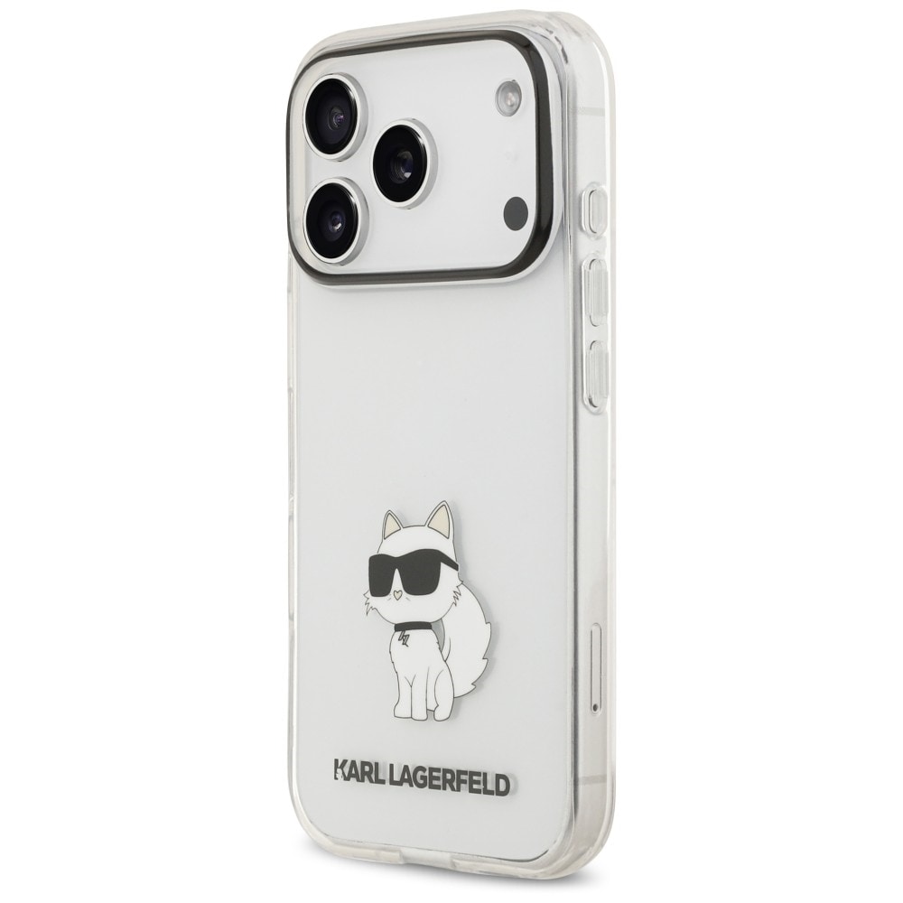 Karl Lagerfeld IML NFT Choupette-etui til iPhone 18 Pro / 17 Pro – gjennomsiktig