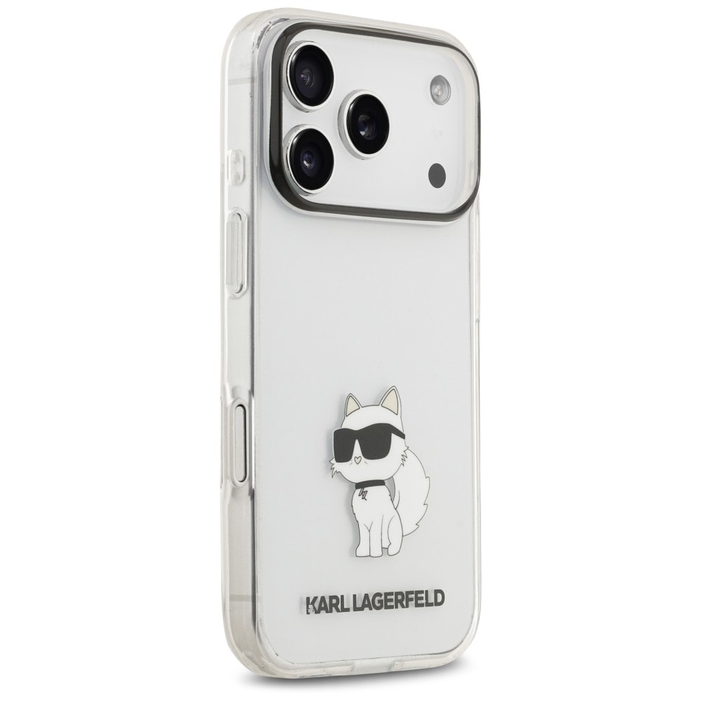Karl Lagerfeld IML NFT Choupette-etui til iPhone 18 Pro / 17 Pro – gjennomsiktig