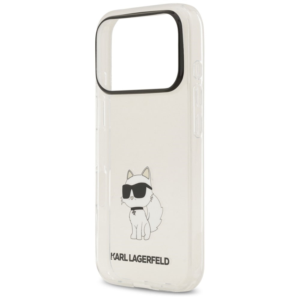 Karl Lagerfeld IML NFT Choupette-etui til iPhone 18 Pro / 17 Pro – gjennomsiktig