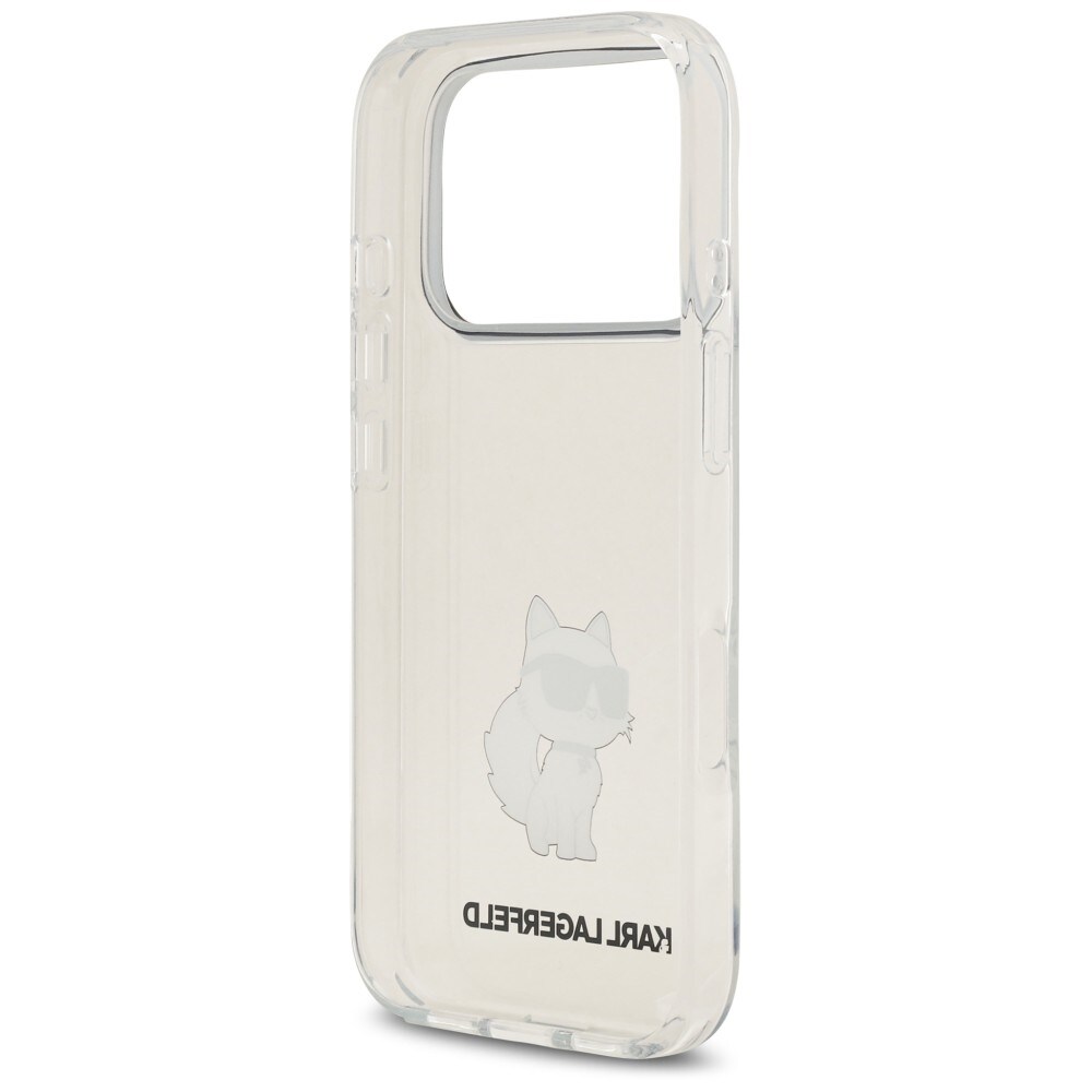 Karl Lagerfeld IML NFT Choupette-etui til iPhone 18 Pro / 17 Pro – gjennomsiktig