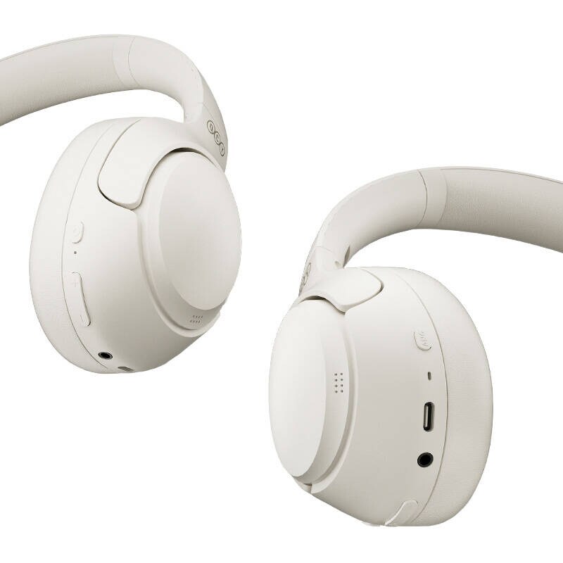 Trådløse hodetelefoner QCY H3, ANC (hvit)