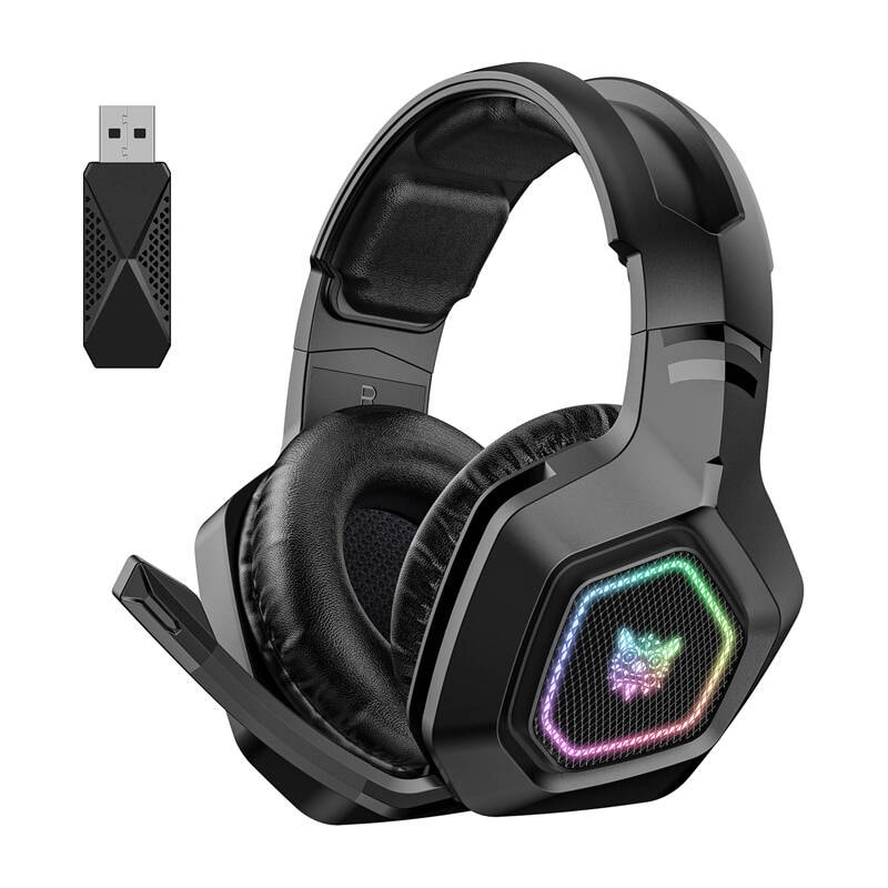 Onikuma B100 gaming-hodetelefoner (svart)