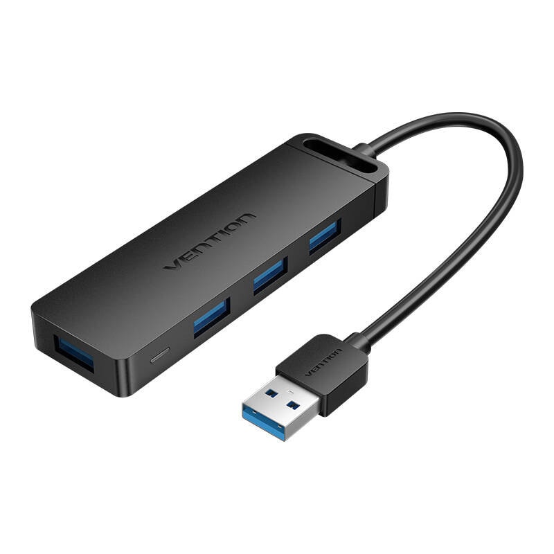 USB 3.0 4-port Hub Vention CHLBF 1m, svart