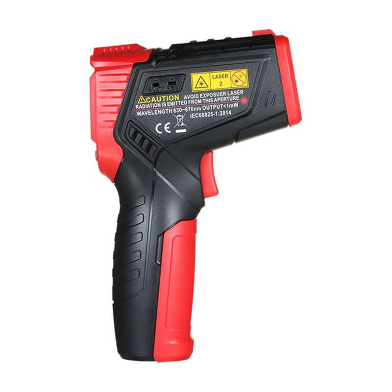 Digital laserpyrometer Habotest HT651D, fuktighetsmåler