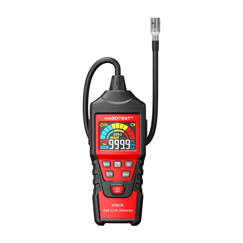 Gasslekkasjedetektor med alarm Habotest HT601B