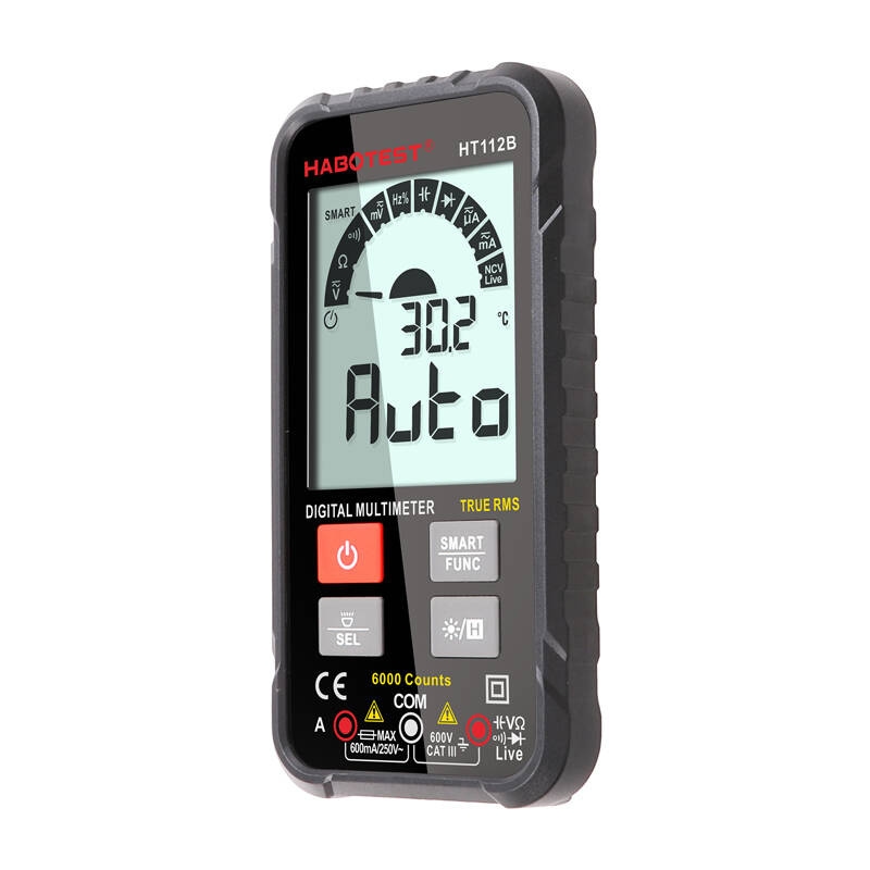 Digitalt universal multimeter med sann RMS Habotest HT112B