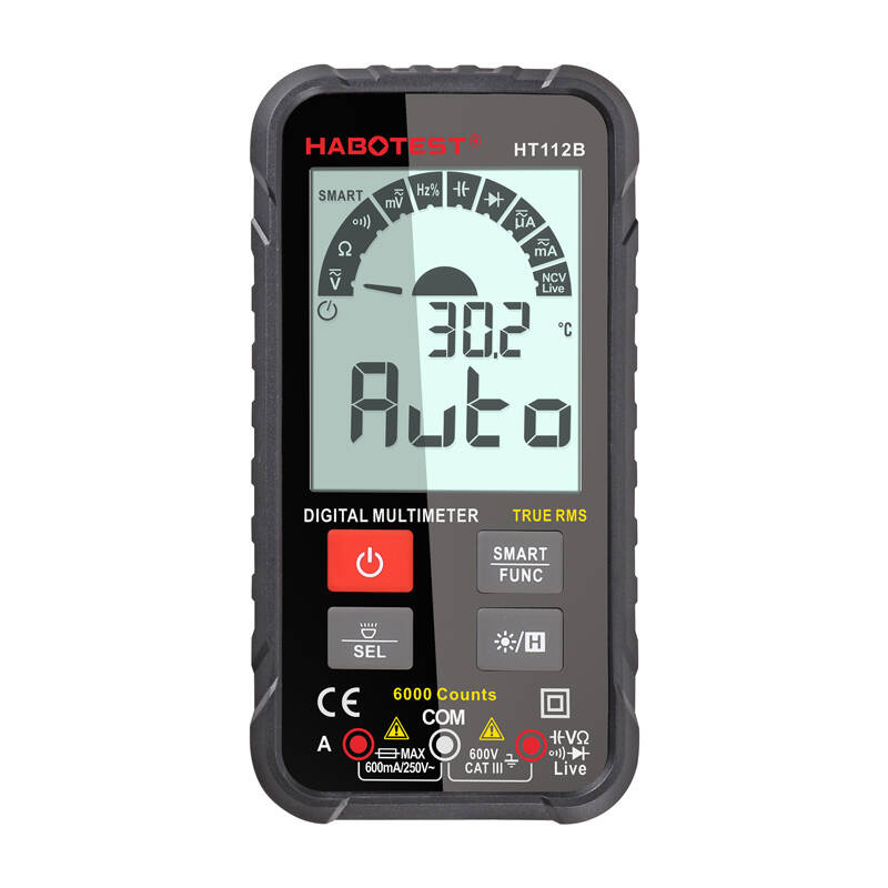 Digitalt universal multimeter med sann RMS Habotest HT112B