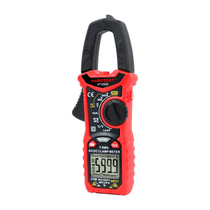 Digitalt tangmeter Habotest HT206D True RMS , NCV, LPF