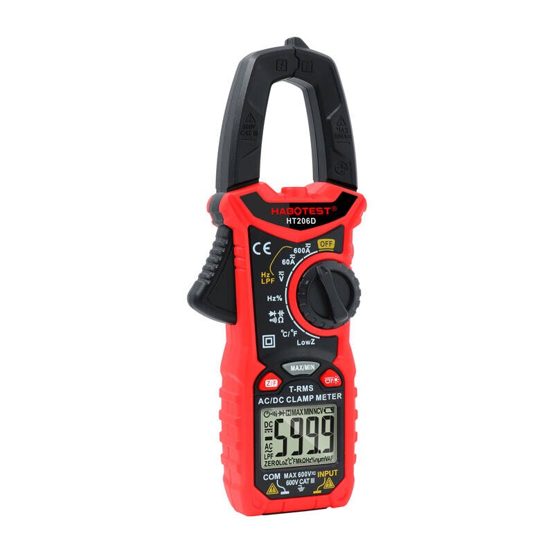 Digitalt tangmeter Habotest HT206D True RMS , NCV, LPF