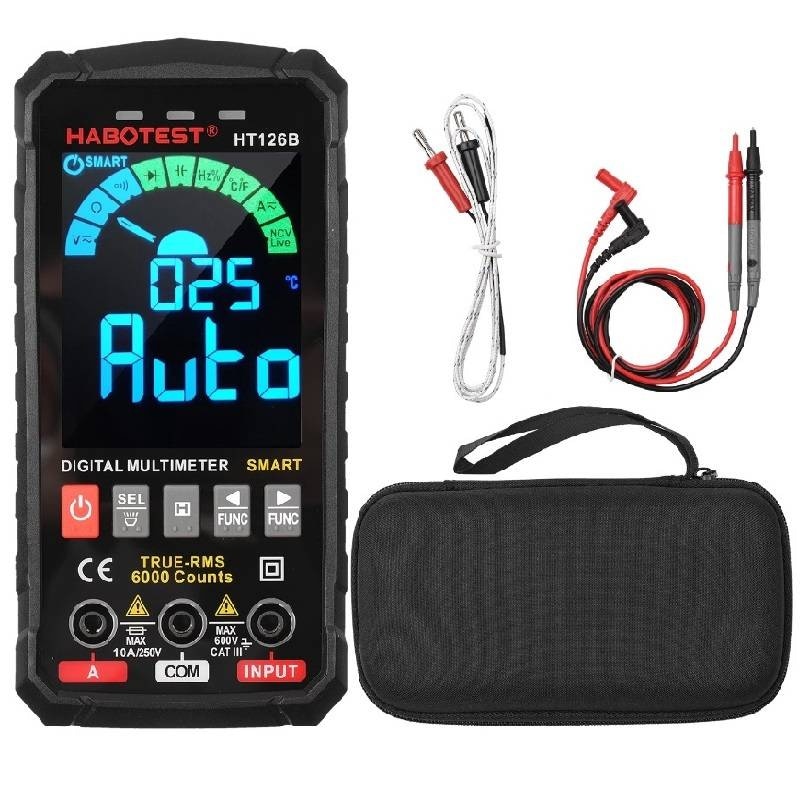 Digitalt universal multimeter Habotest HT126B