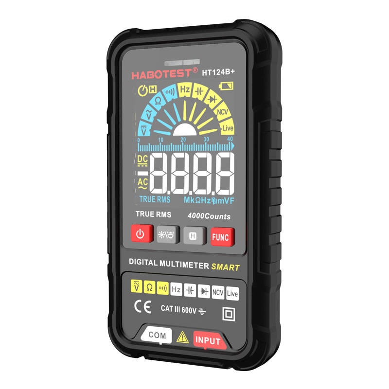 Habotest HT124B+ digitalt universalmultimeter