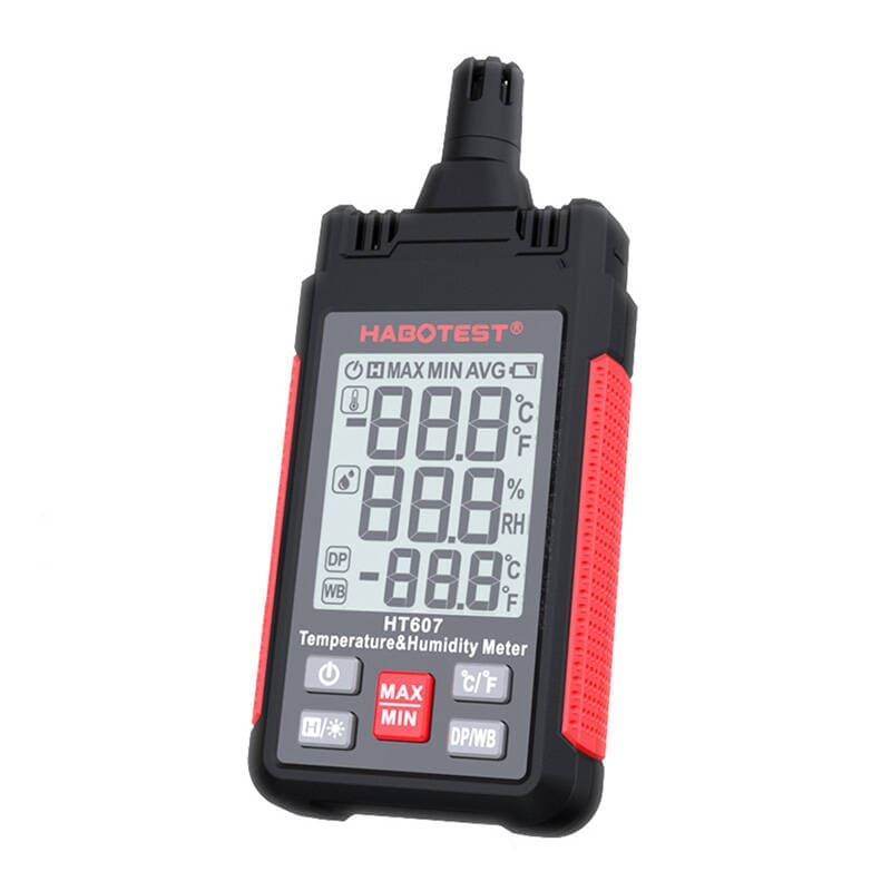 Temperatur- og fuktighetsmåler Habotest HT607