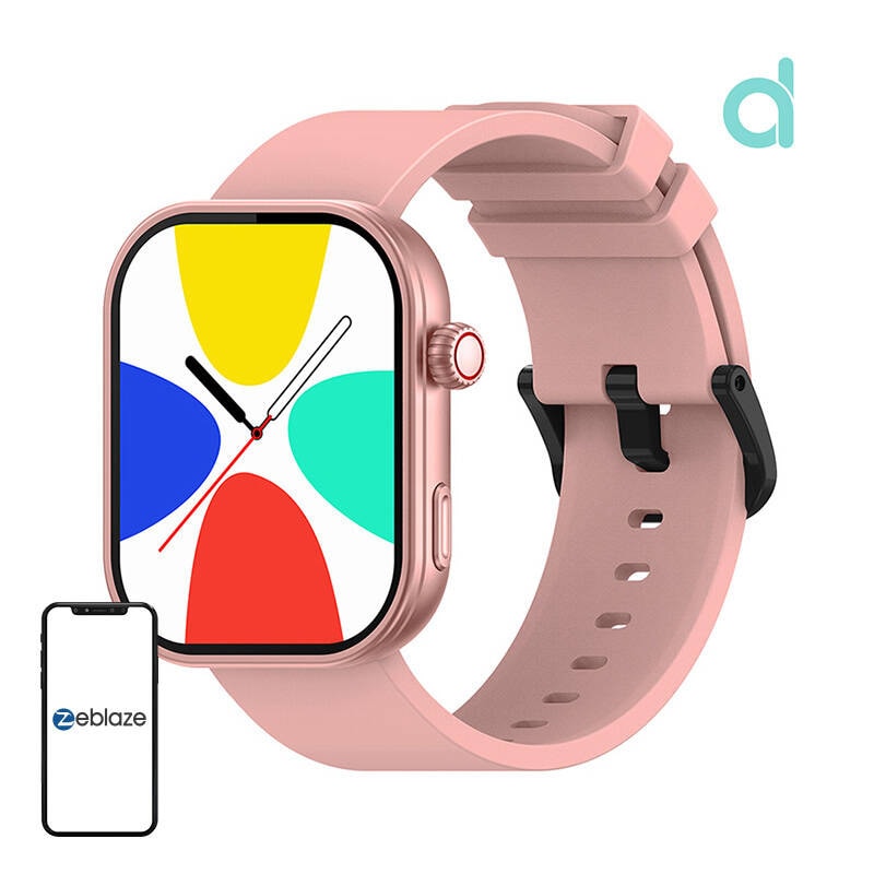 Zeblaze Btalk Plus smartklokke (rosa)