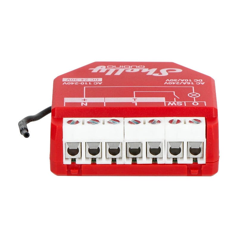 Shelly Qubino Wave1PM Controller, 1-kanal, Z-Wave (strømmåling)