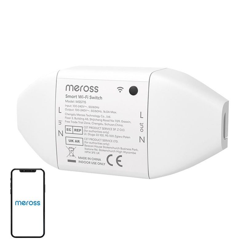 Meross MSS715MA-UN Smart WiFi-bryter (Matter)